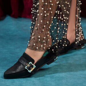 NEW Dr. Scholls x Iris Apfel Mule Size 7